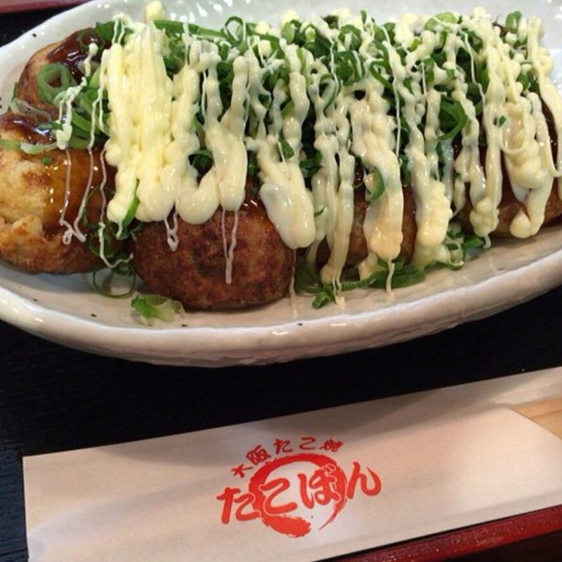 ネギマヨソースたこやき(たこぼん （【旧店名】たこ坊）)