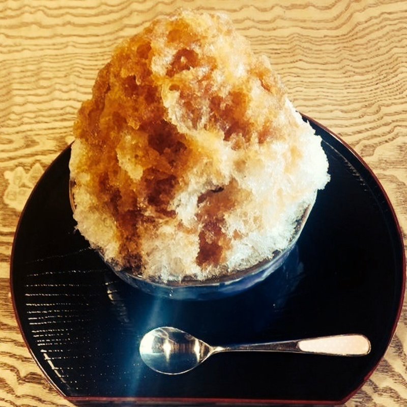 かき氷（和三盆）(亀屋佐吉)