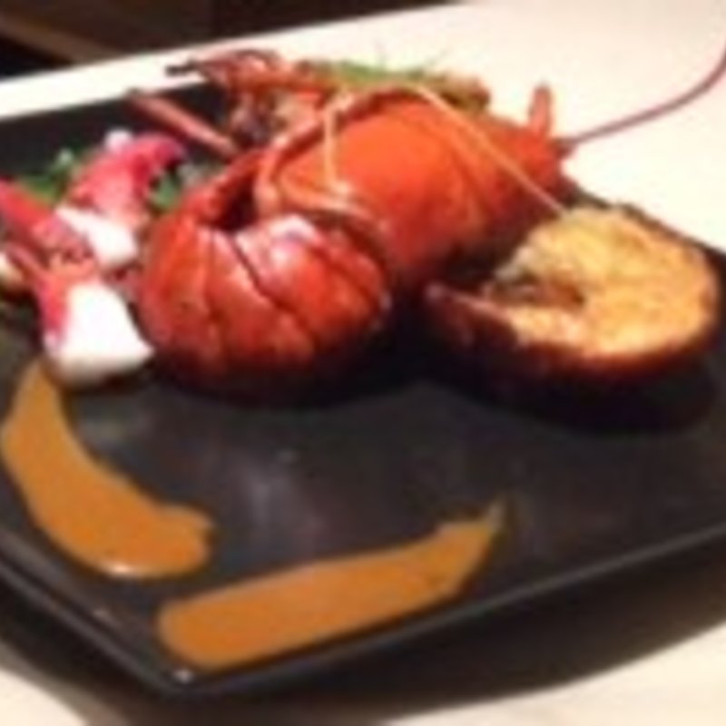 豪快！丸ごと一匹　オマール海老のロティ　アメリケーヌクリームソース(シノワーズ厨花 菜 西宮ガーデンズ店)