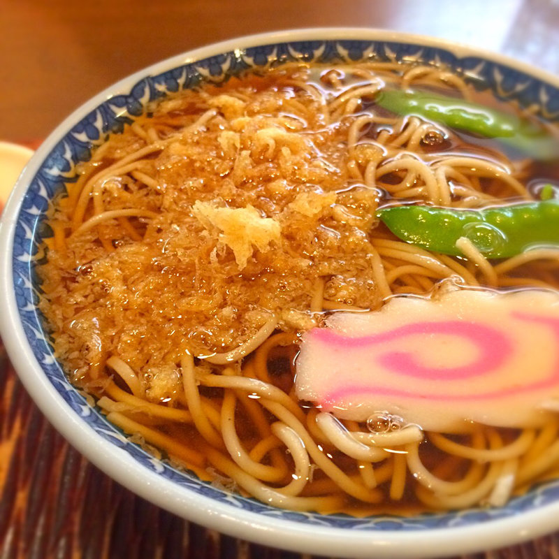 たぬきそば(大野屋富ケ谷店)