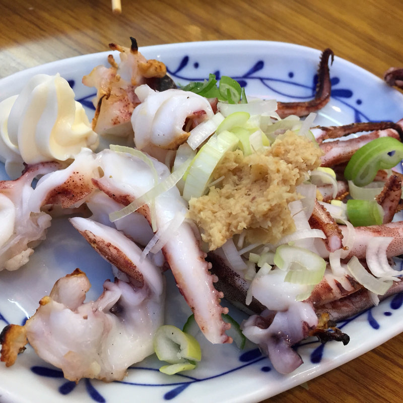 ゲソ焼き(鈴芳)