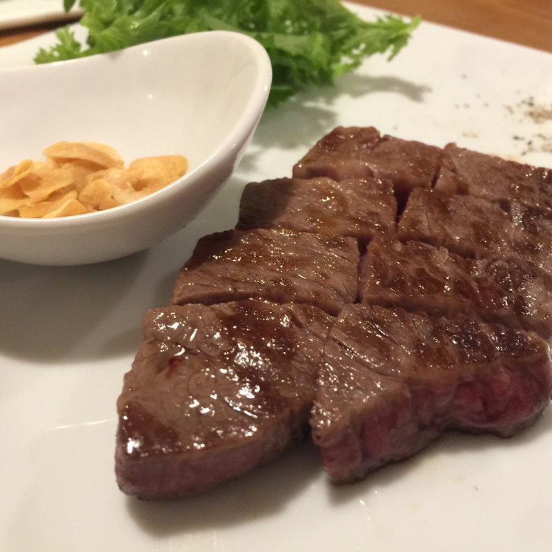 黒毛和牛A4 フィレ(鉄板焼き jib)