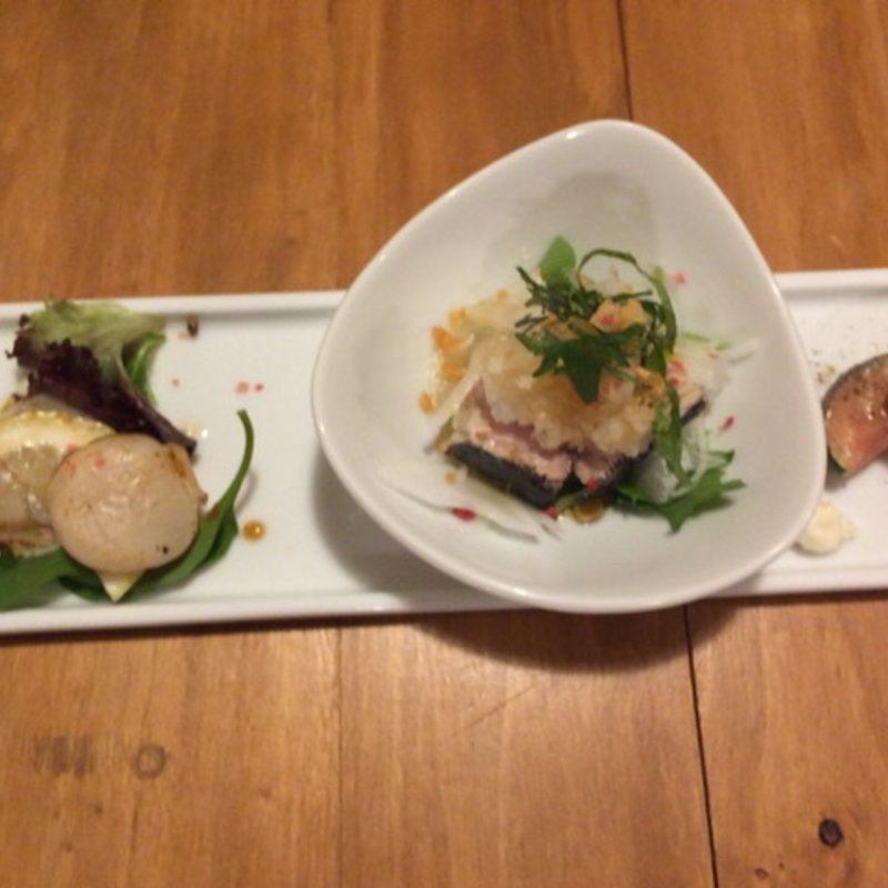 前菜3種盛り(鉄板焼き jib)