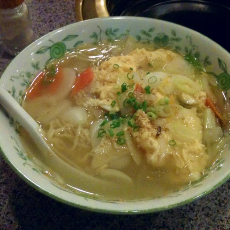 韓国もち入り塩ラーメン(百花炉)