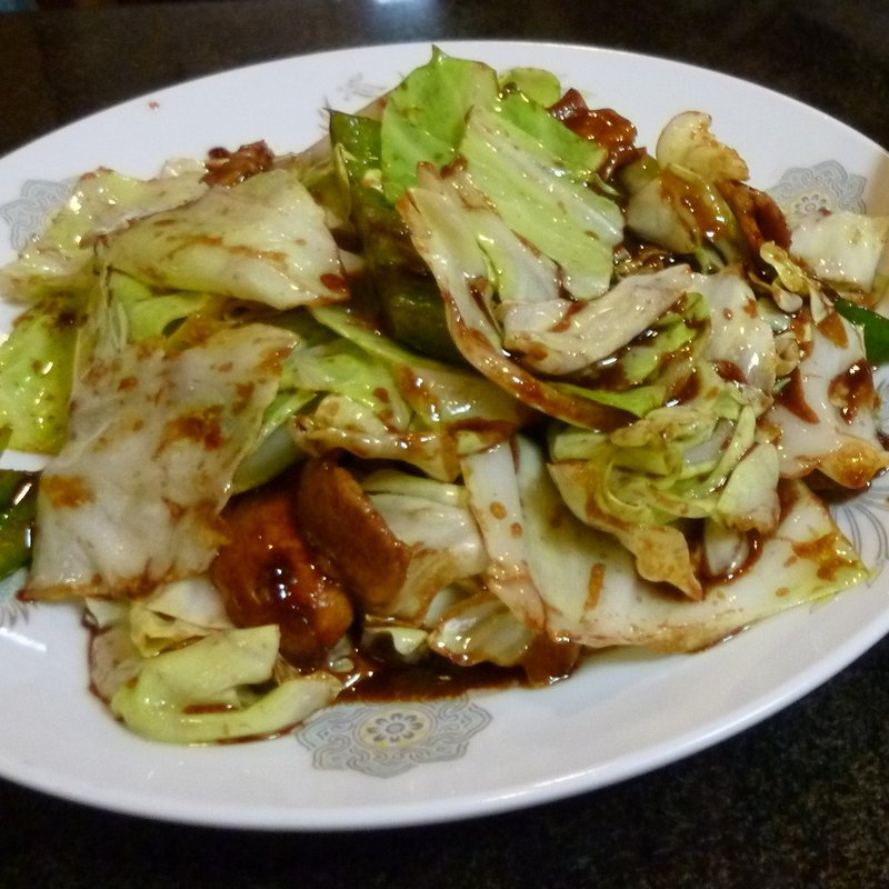 回鍋肉定食(萬楽飯店 （マンラクハンテン）)