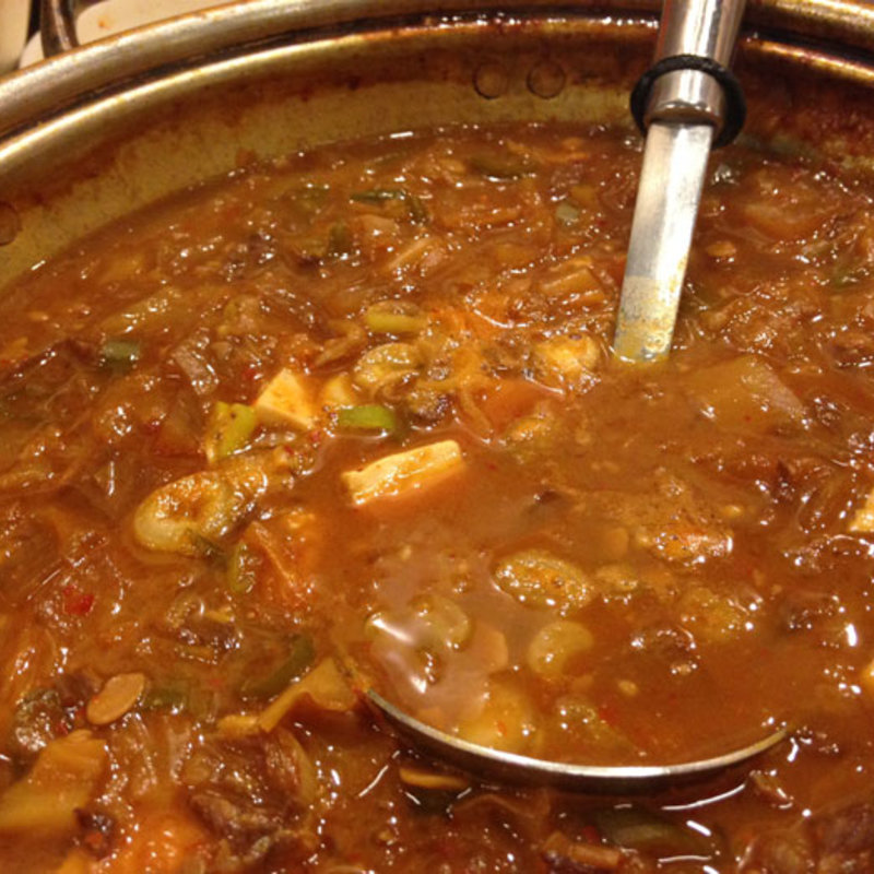 みそチゲ(セマウル食堂 新大久保店)