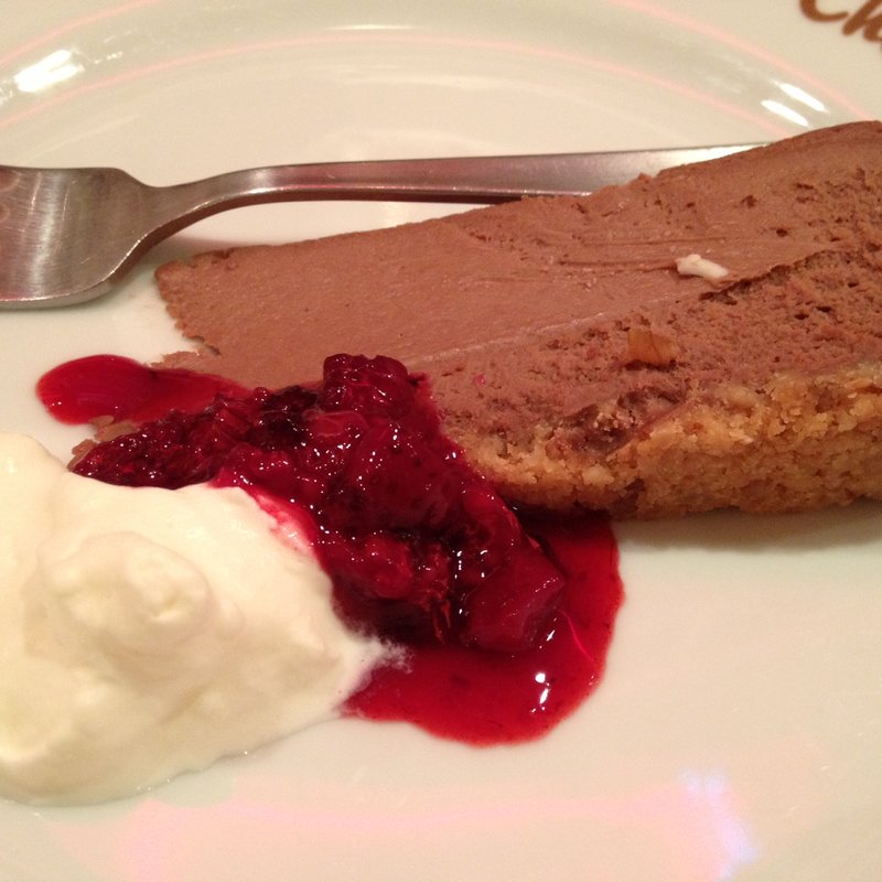 チョコレートチーズケーキ(ティービーシーダイナー TBCDINER ラゾーナ川崎店)