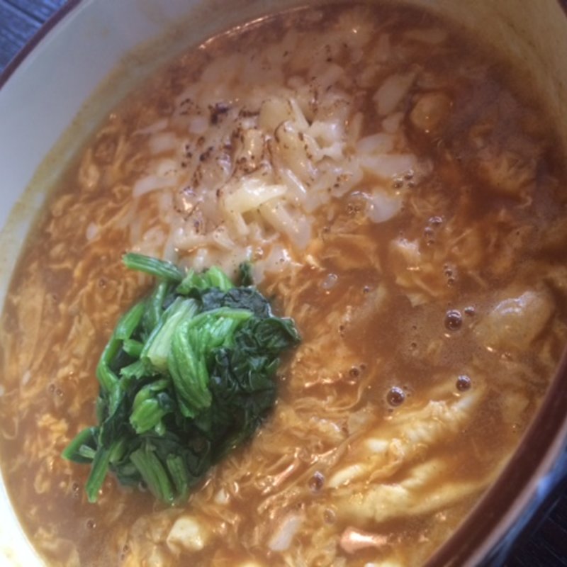 ポパイチーズカレーうどん(八風 （ハップウ）)