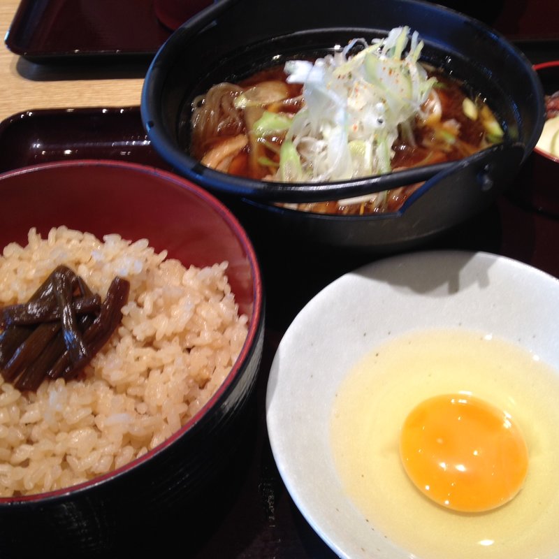 五鉄しゃも鍋定食(五鉄)