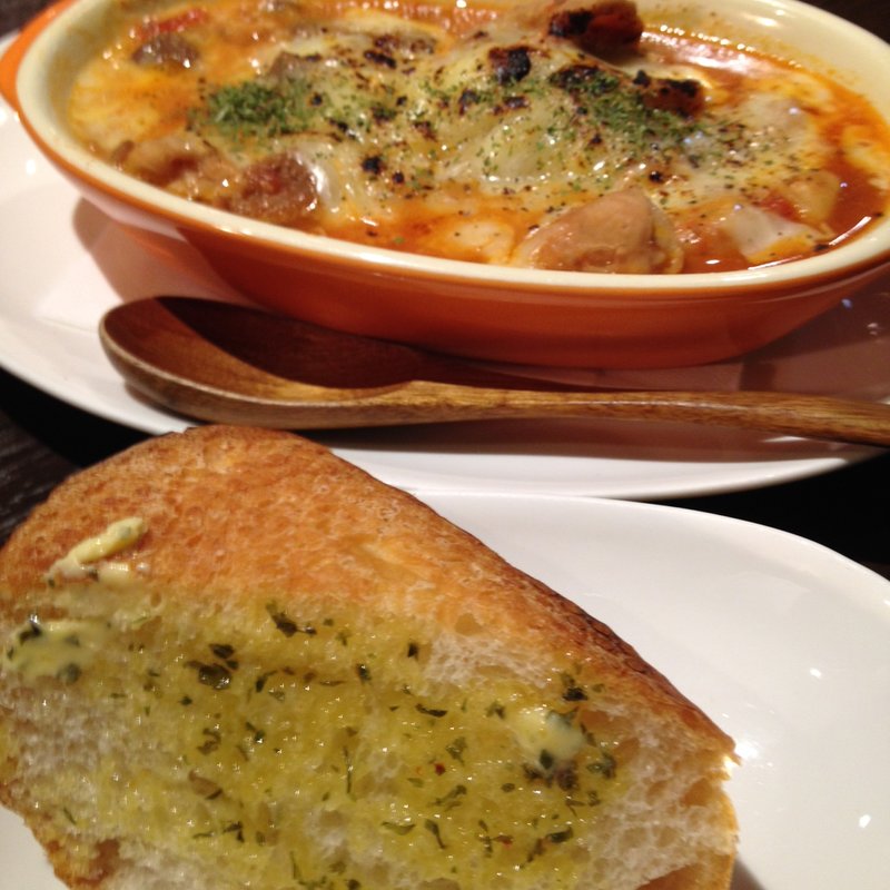 ホルモンのチーズ煮込み(炭臓)