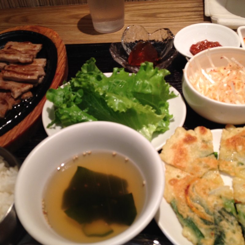 サムギョプサルセット(韓美膳 （韓美膳（ハンビジェ））)