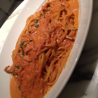ワタリガニのトマトクリームスパゲティ(俺のフレンチ・イタリアン AOYAMA )