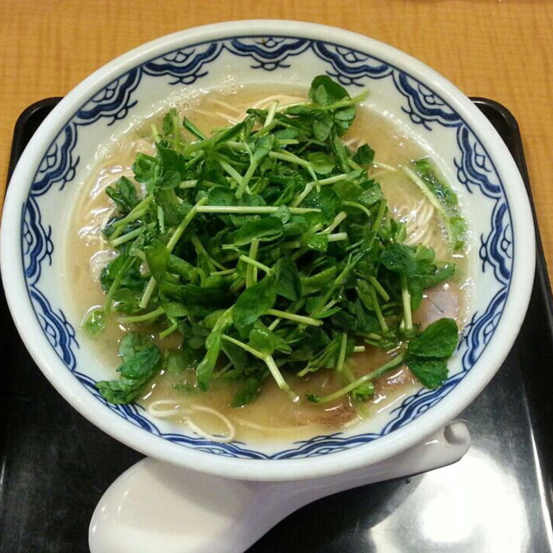 豆苗めん(赤のれん麺徳 )