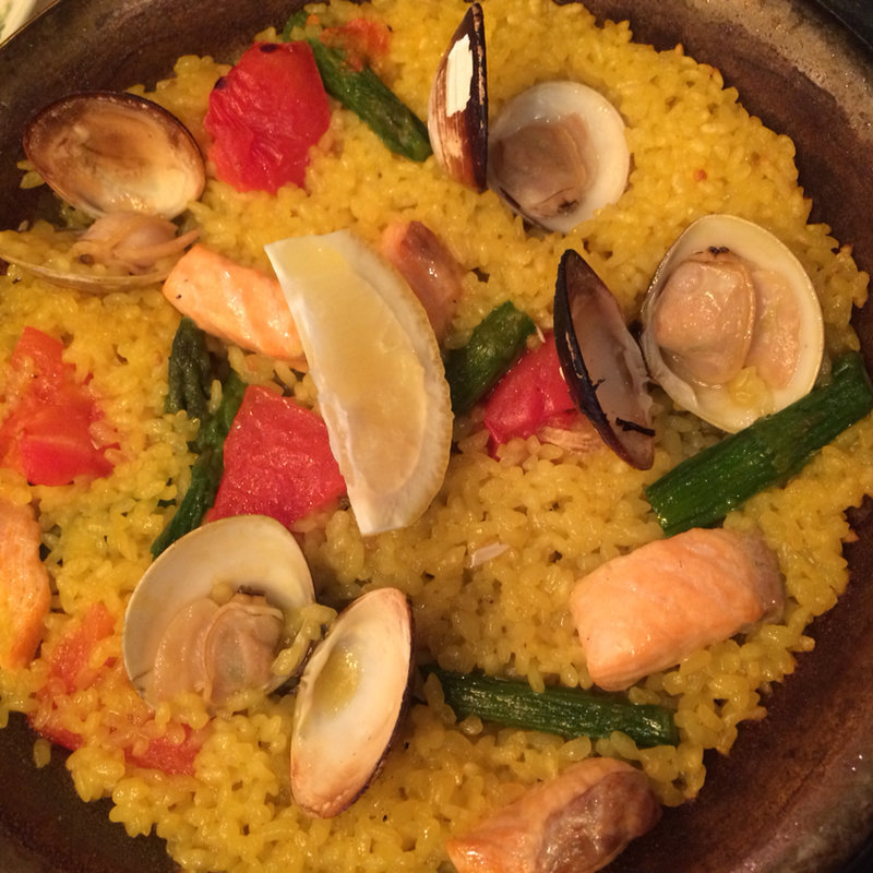 今月のおすすめパエリヤランチ(アマポーラ　ルミネ新宿店)