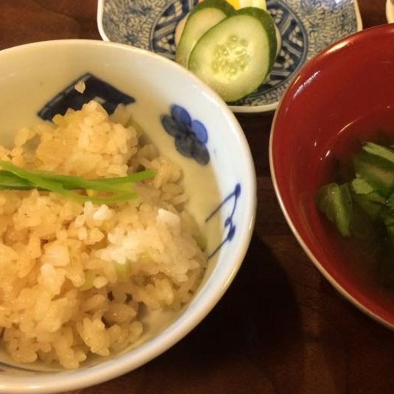 ふきごはん(ささらい )