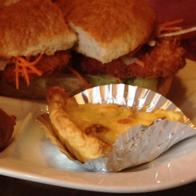 海老カツ キッシュセット(Sabio Cafe)