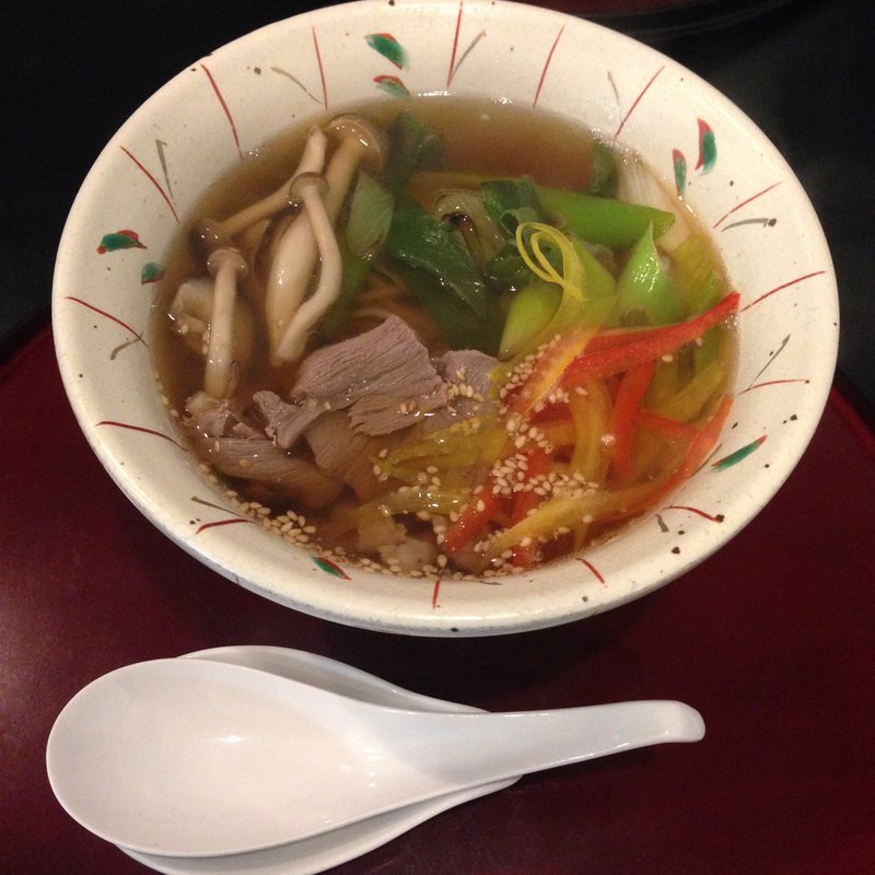 イベリコ豚の蕎麦(麺所　水野 )