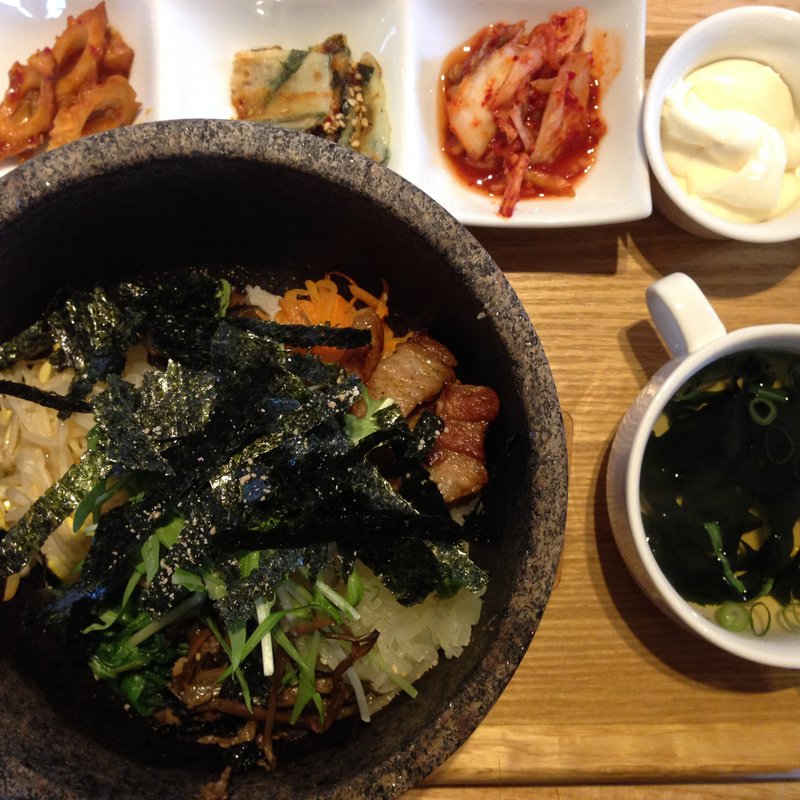 石焼ピビンバセット(韓館 )