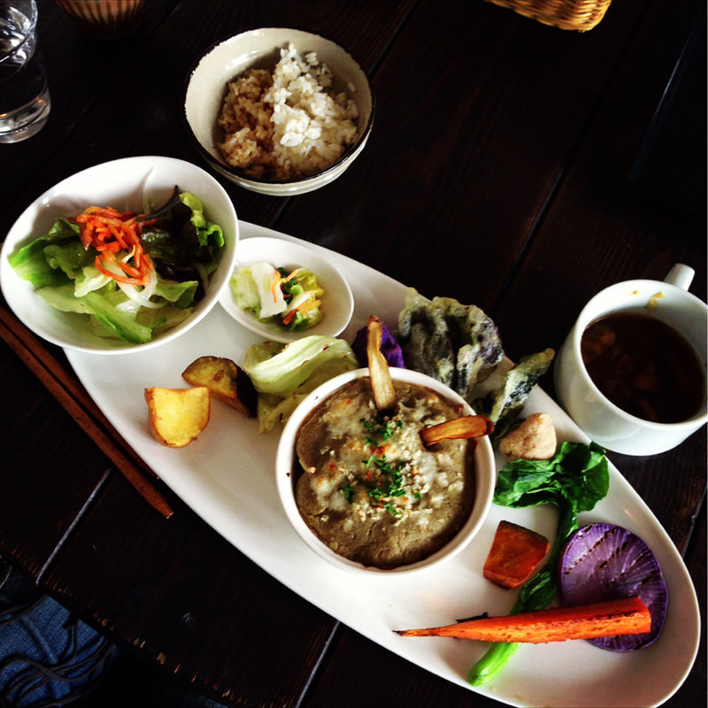 年末限定ベジタブルランチ(エコモレストラン)