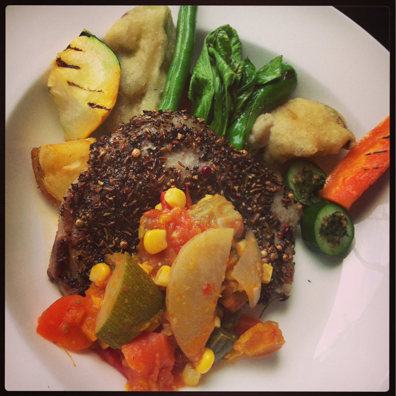 宮地豚ランチ(エコモレストラン)