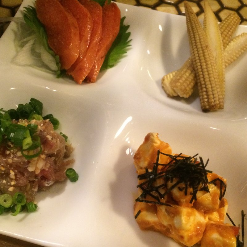 酒肴4種盛り(青二才 中野店)