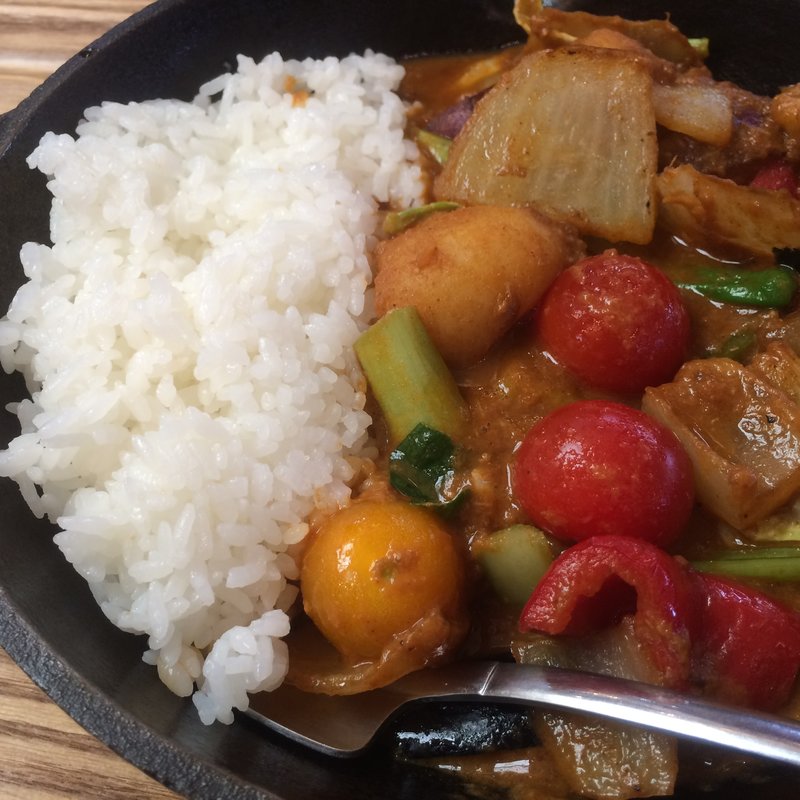 1日分の野菜カレー(野菜を食べるカレーcamp express)