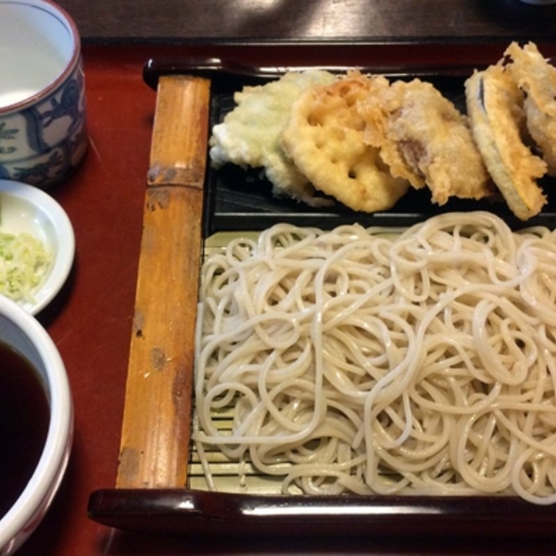 野菜天せいろ(手打そば 㐂撰)