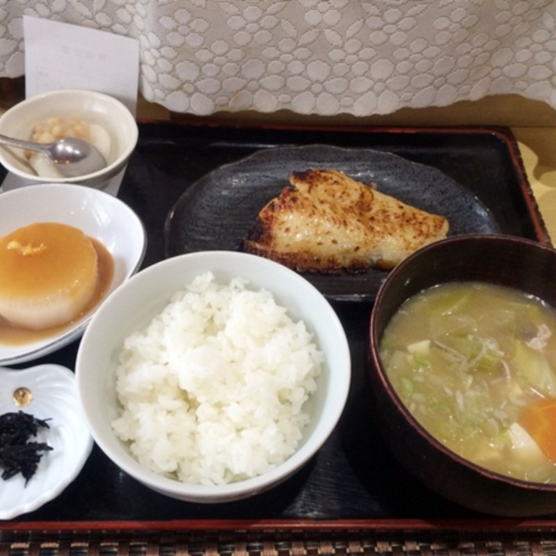 かれい西京漬焼膳(丸真)