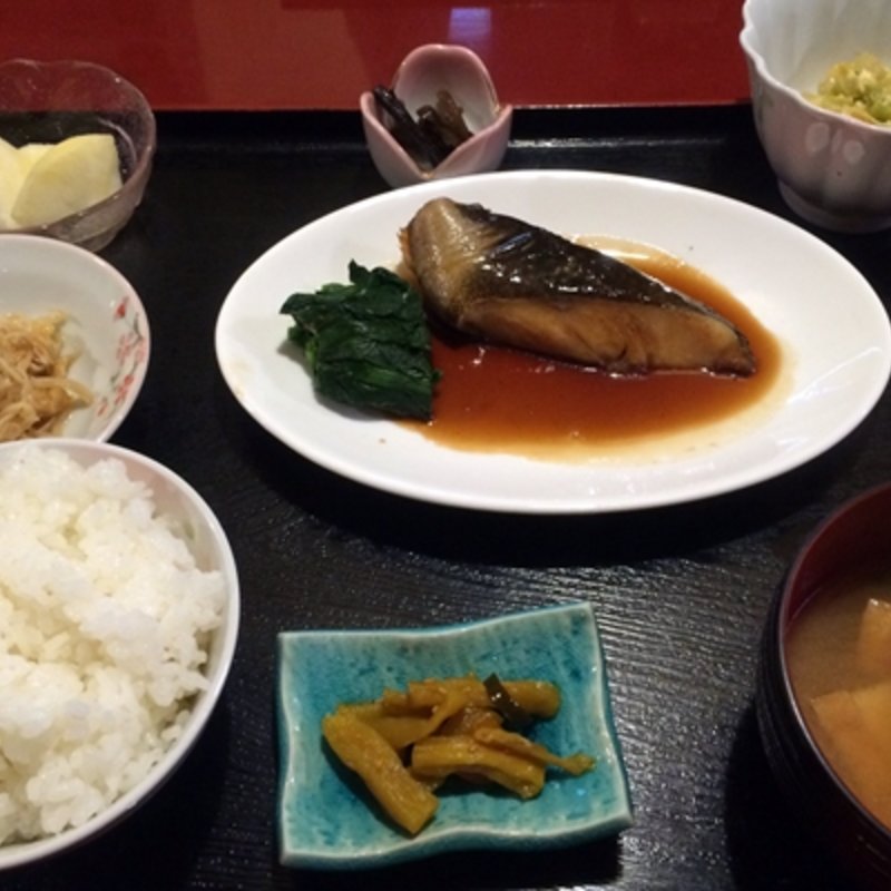 銀だらの煮つけ定食(茶酒房 やまぶき)