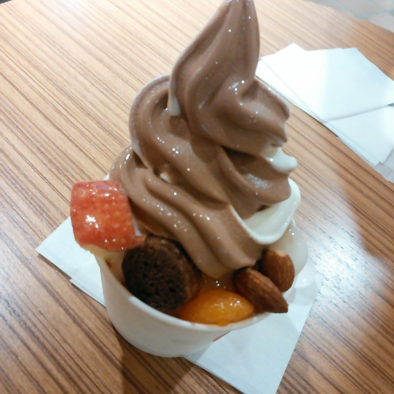 紙カップ(ソフトクリームパーク 渋谷店)