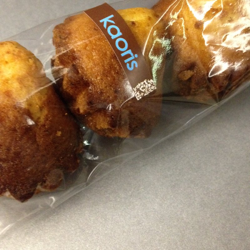 焦がしバターのマドレーヌ(カオリズ)