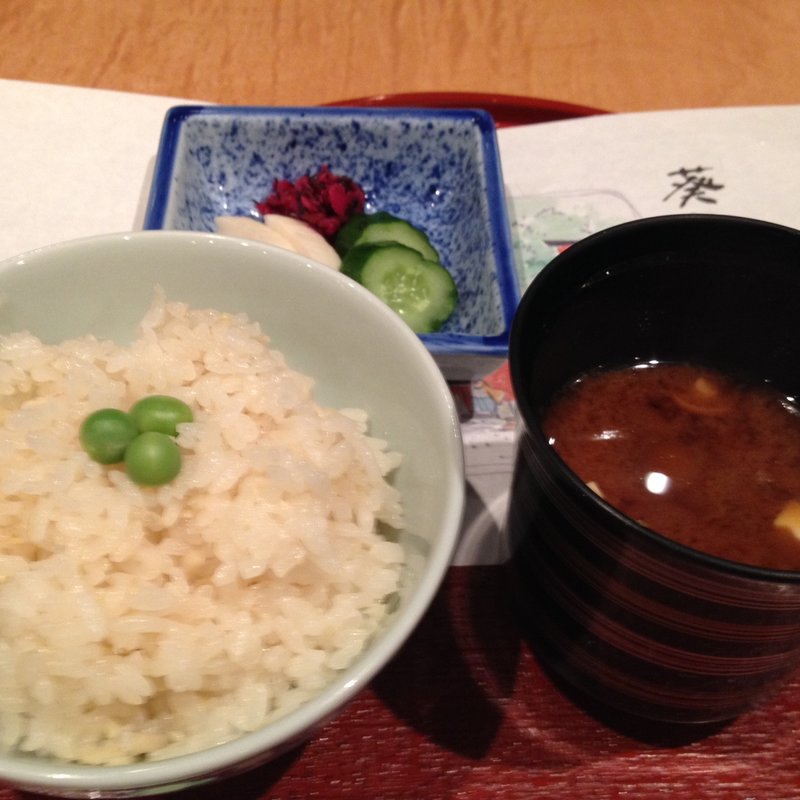 しょうがご飯　（鴨川）(美濃吉 阪急四条河原町店 （みのきち）)