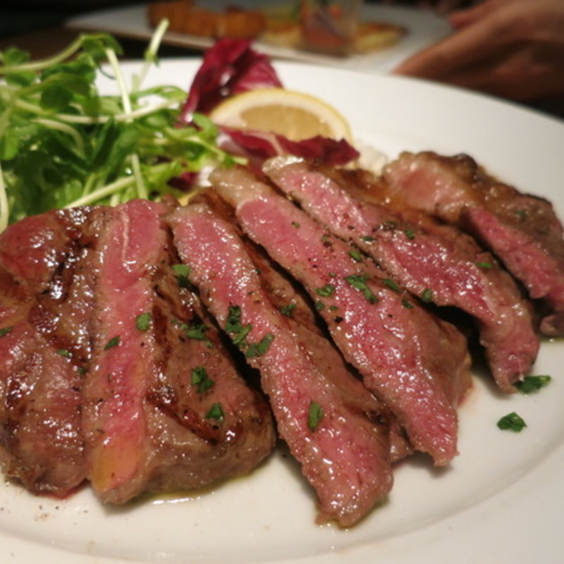 牛ロースのグリル タリアータ(シロッコ （SCIROCC）)