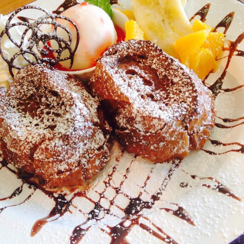 フレンチトースト チョコレート(シマダカフェ神楽坂)