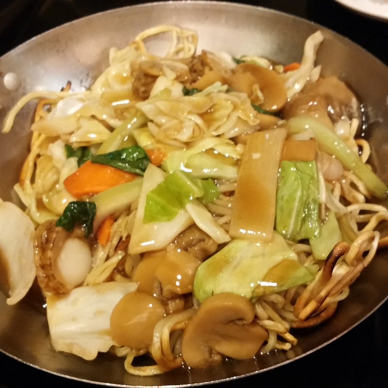 五目焼きそばセット(醉楼別館)