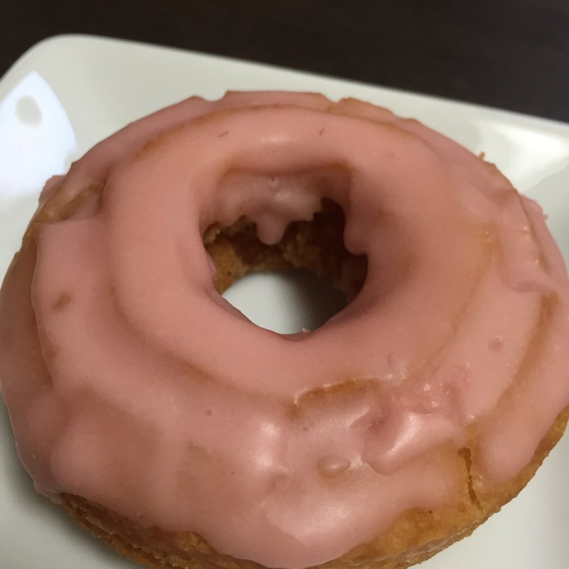 ドーナツ イチゴ(おやつのわ)