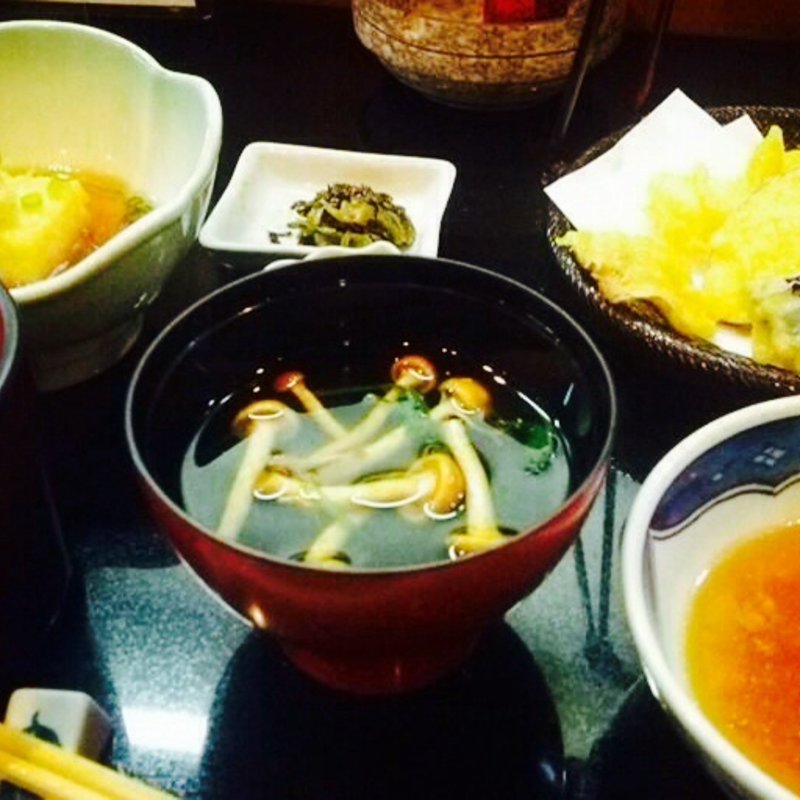 天ぷら定食(丹生)