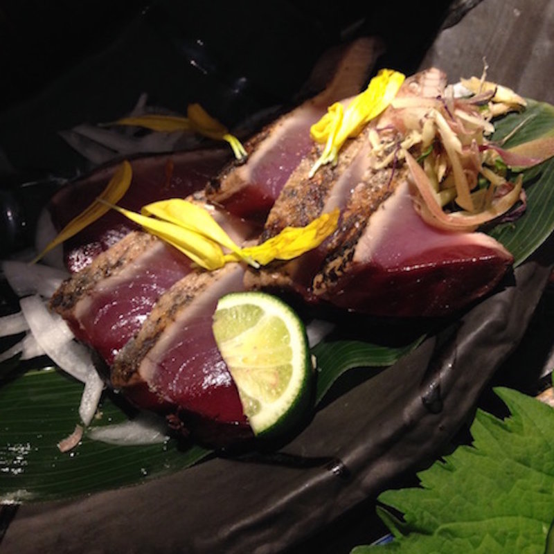 かつおのたたき(地酒蔵大阪 )