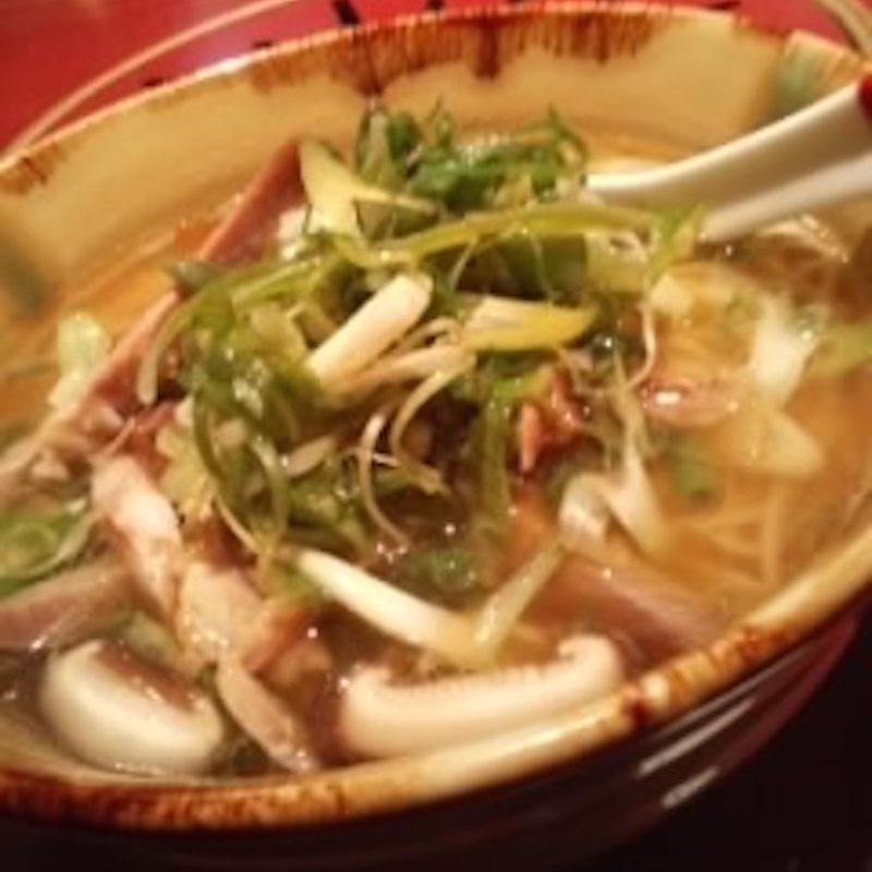 ねぎチャーチューの汁そば(ライオン飯店)