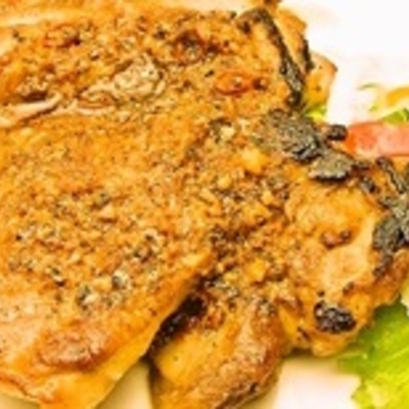 鶏モモ肉のガーリックソース(居食屋ダイニング パストール 松戸)