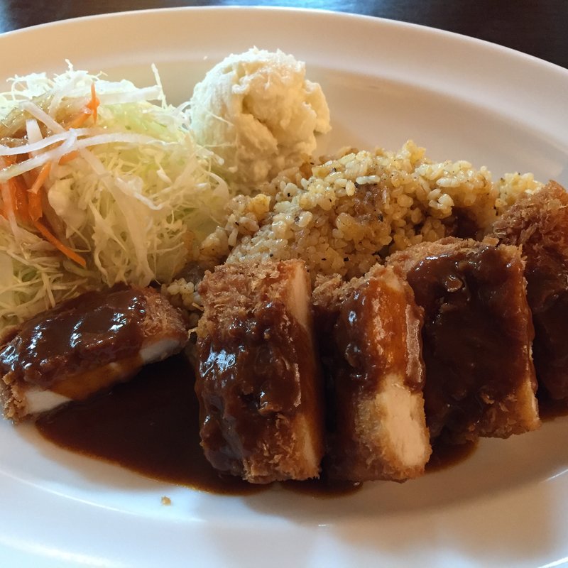 トルコライス（チキンカツ&ジャンバラヤ）(ビアブルグ梅田)