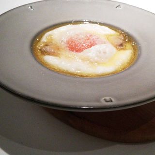 卵とフォアグラのグラタン(Regalo)