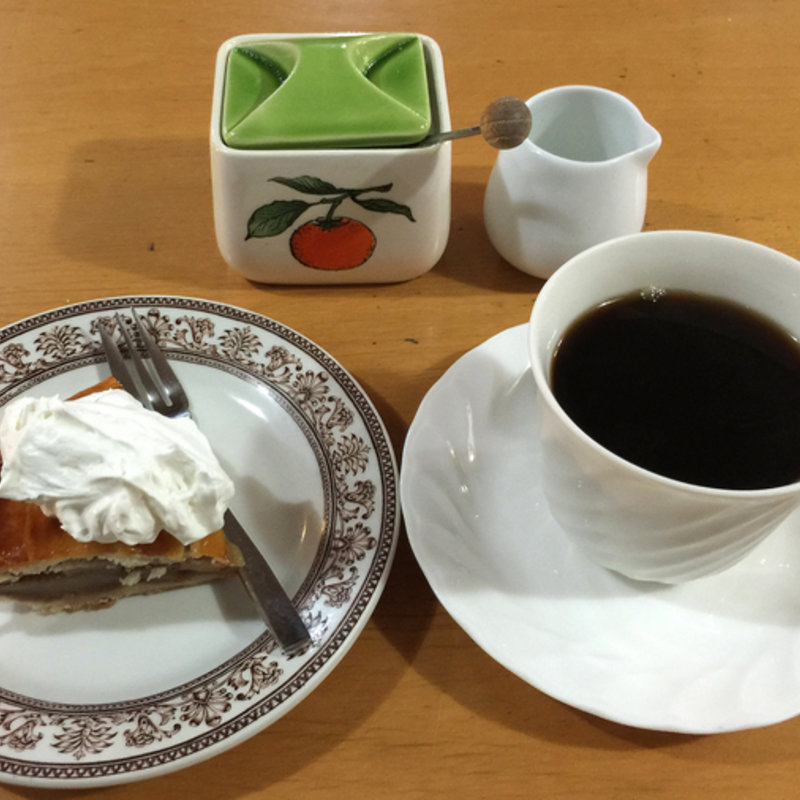 アップルパイセット(ジャーマンレストラン シー キャッスル)