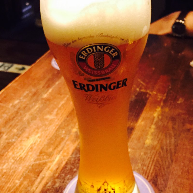 エルディンガー・ヴァイスビール(ドイツ居酒屋 ＪＳレネップ)