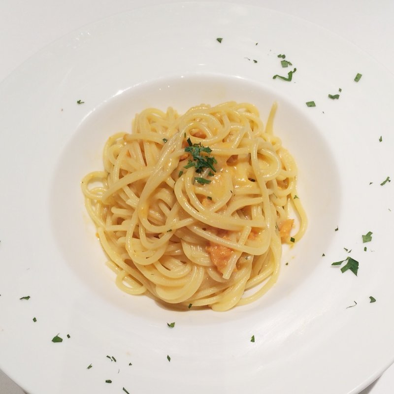 北海道産　生雲丹のスパゲッティ(BIANCA （ビアンカ）)