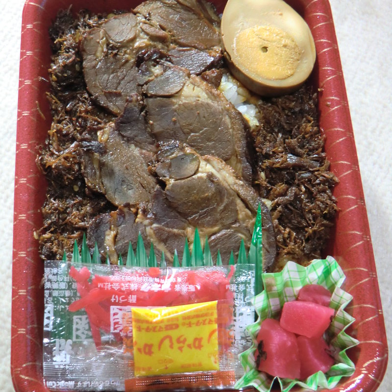 焼き豚重(肉のたかさご)