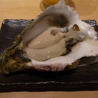殻付岩牡蠣(にぎにぎ一 八重洲本館 )