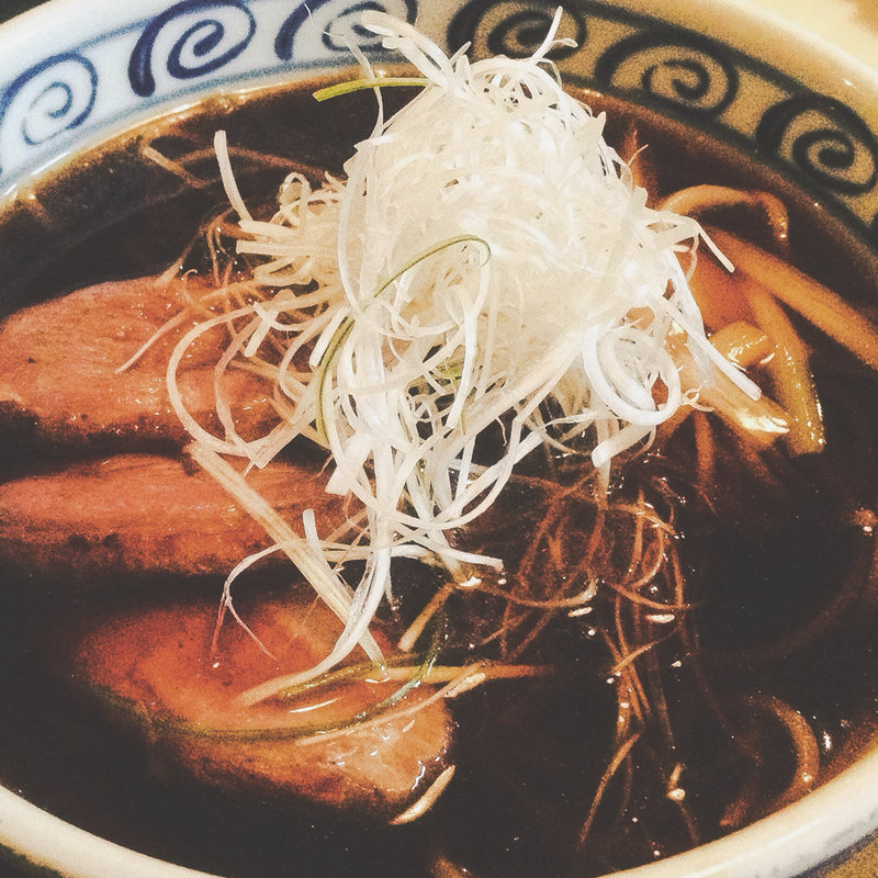 鴨南そば(軽井沢 川上庵)