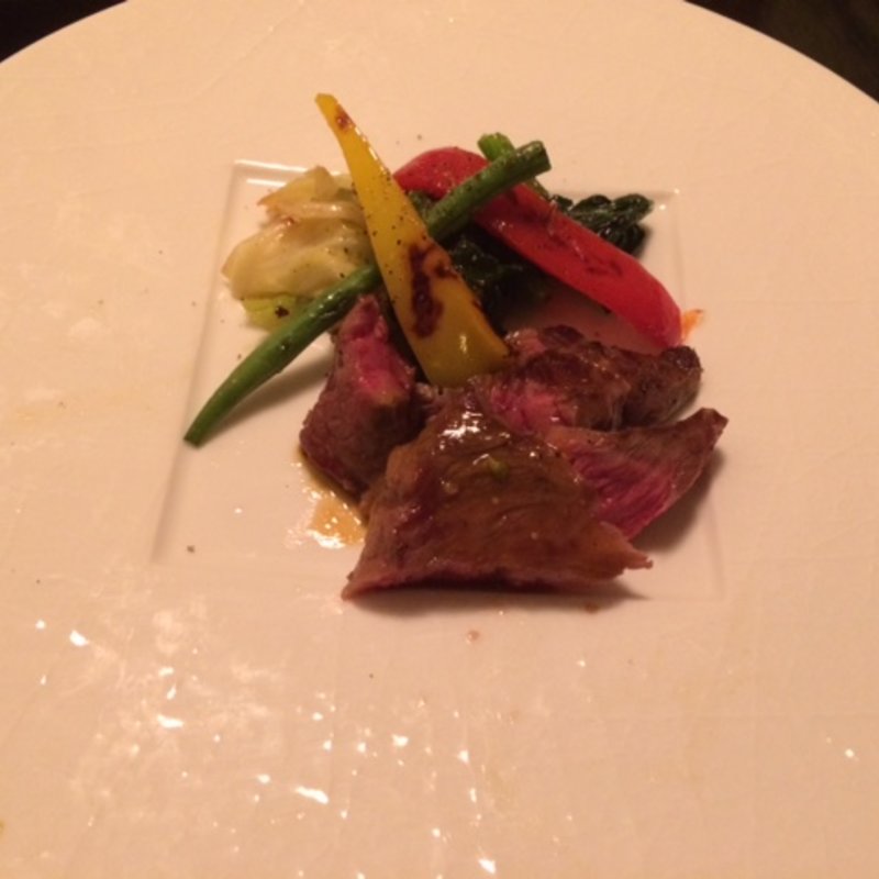 ニュージーランド産　みすじ肉のタリアータ(烏丸DUE （カラスマドゥーエ）)