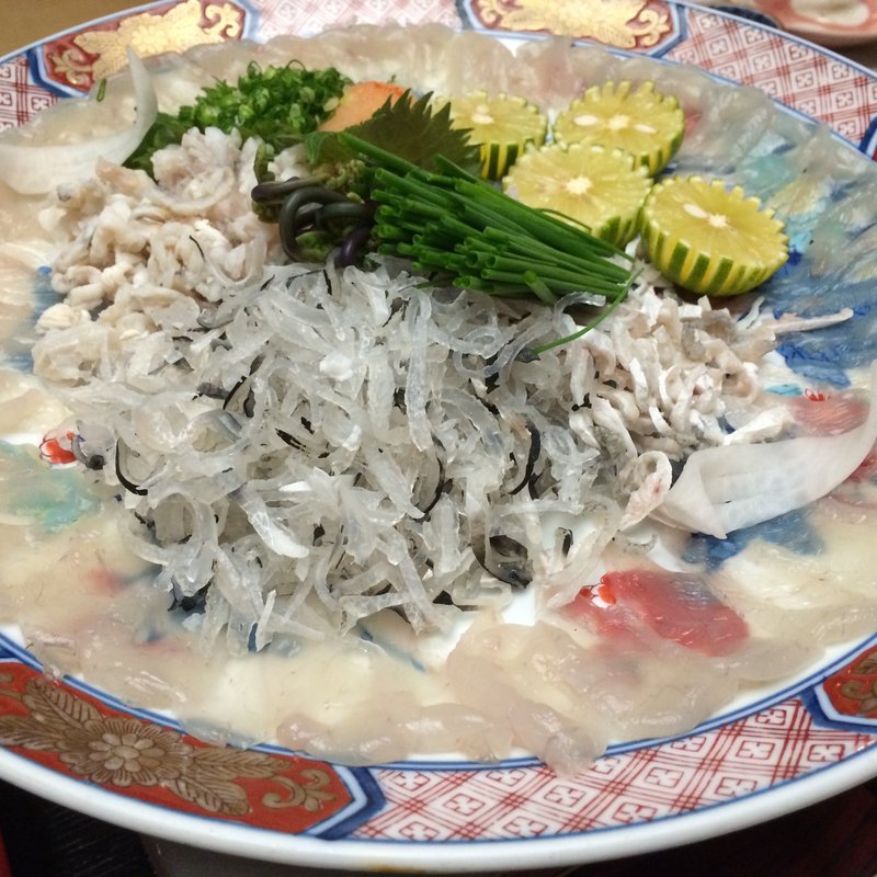 ふぐさし(祇園割烹新山　 本店 )